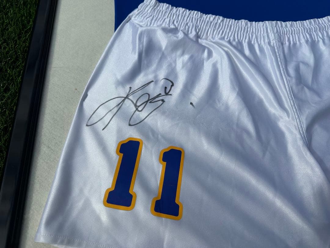 三浦知良　日本代表　サイン入り　ユニフォーム　1992 KAZU キングカズ