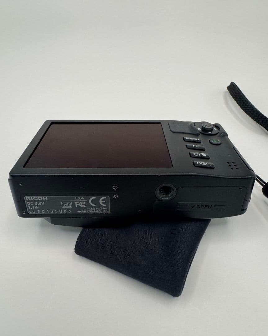 【極美品】 リコー RICOH CX4 ブラック 動作確認済 デジタルカメラ