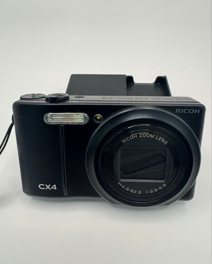 【極美品】 リコー RICOH CX4 ブラック 動作確認済 デジタルカメラ