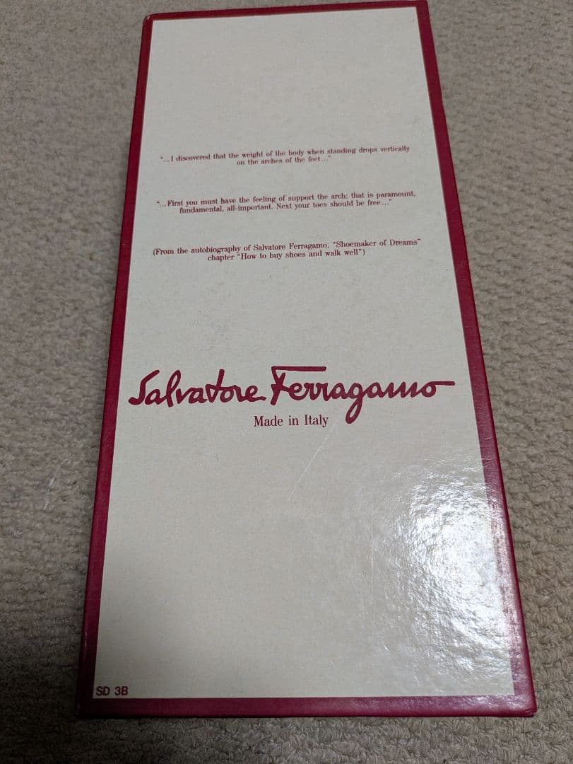 サルバトーレ フェラガモ 黒　ヴァラ　リボン フラットパンプス　 24.5cm