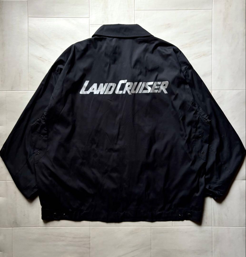 トヨタ ランドクルーザー ジップアップナイロンジャケット 裏地メッシュ Lサイズ