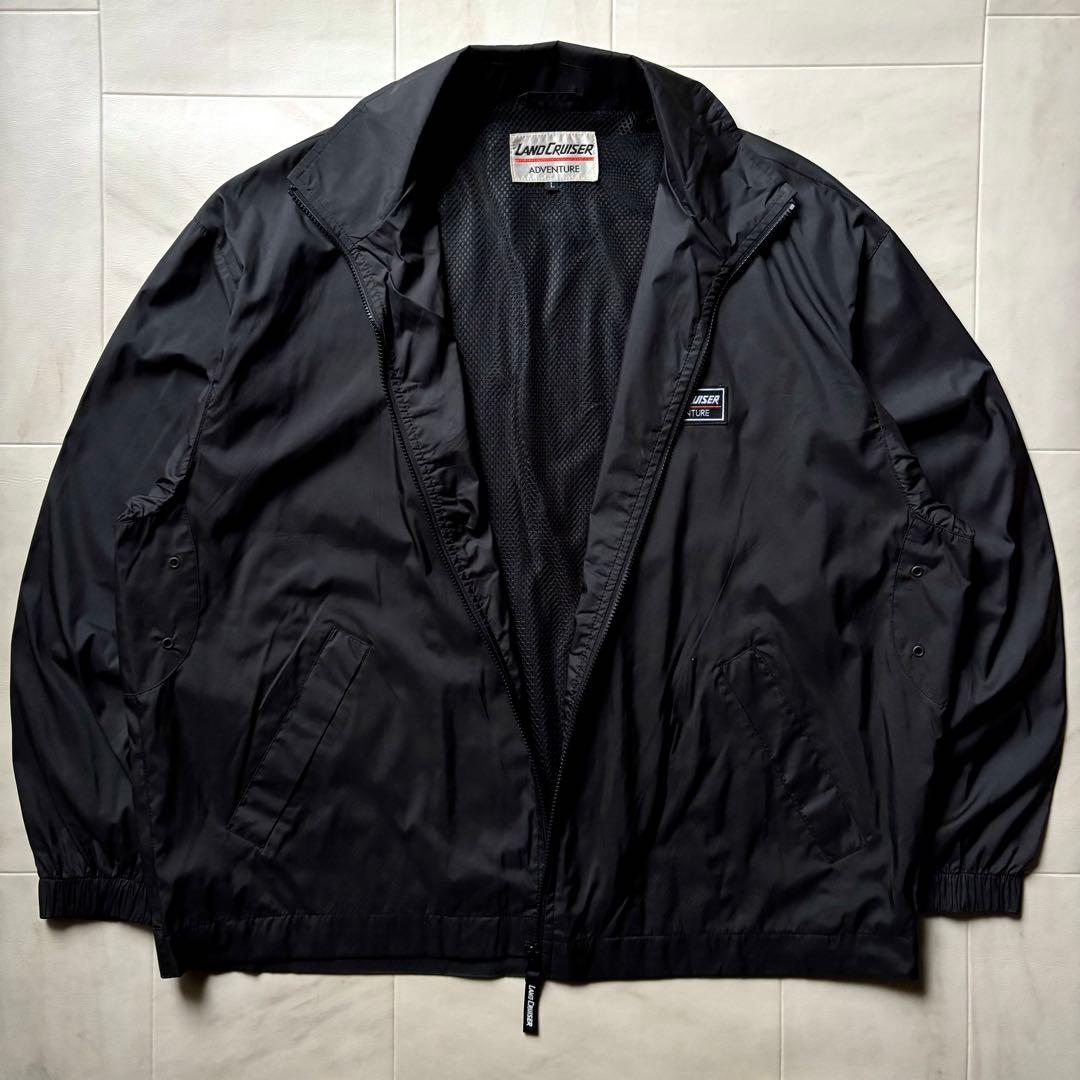 トヨタ ランドクルーザー ジップアップナイロンジャケット 裏地メッシュ Lサイズ