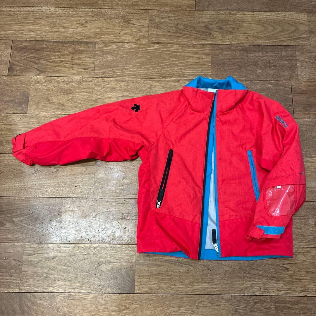 DESCENTE スキーウェア 120サイズ 赤/青