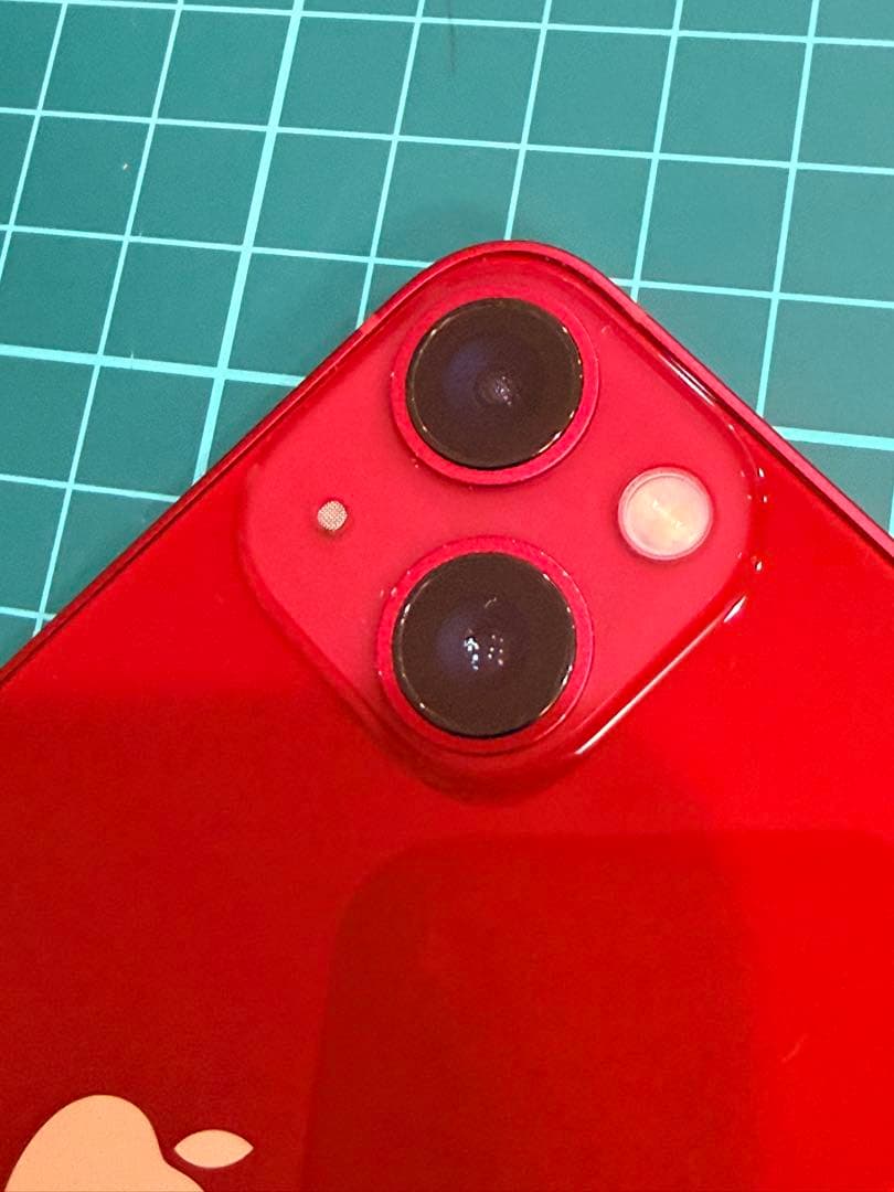 iPhone13mini 128GB レッド　中古　SIMロック解除済