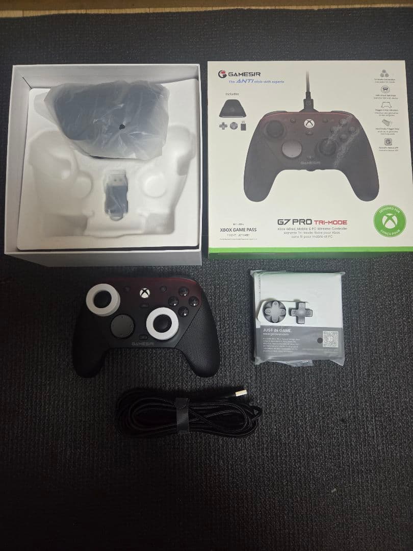 GameSir G7 Pro ワイヤレス ゲームコントローラー ブラック