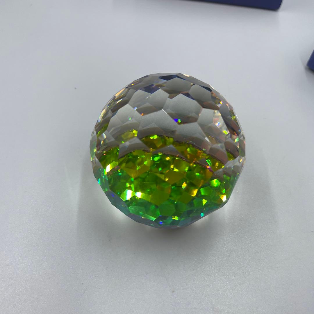 218 Swarovski クリスタル 置物 グリーン