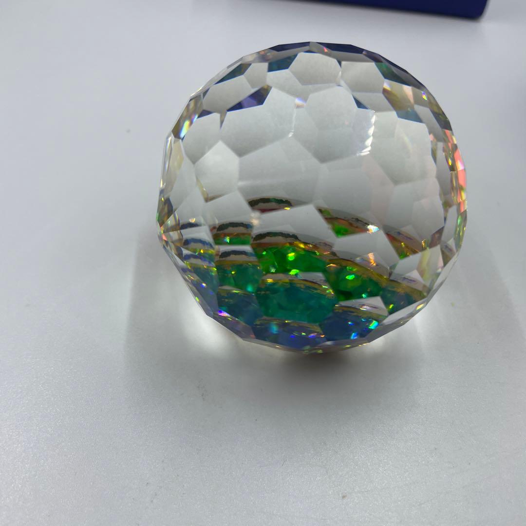 218 Swarovski クリスタル 置物 グリーン