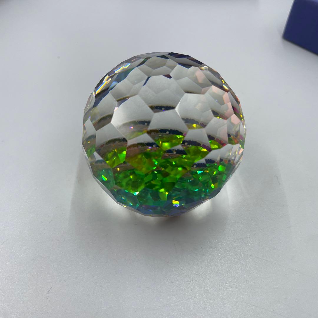 218 Swarovski クリスタル 置物 グリーン