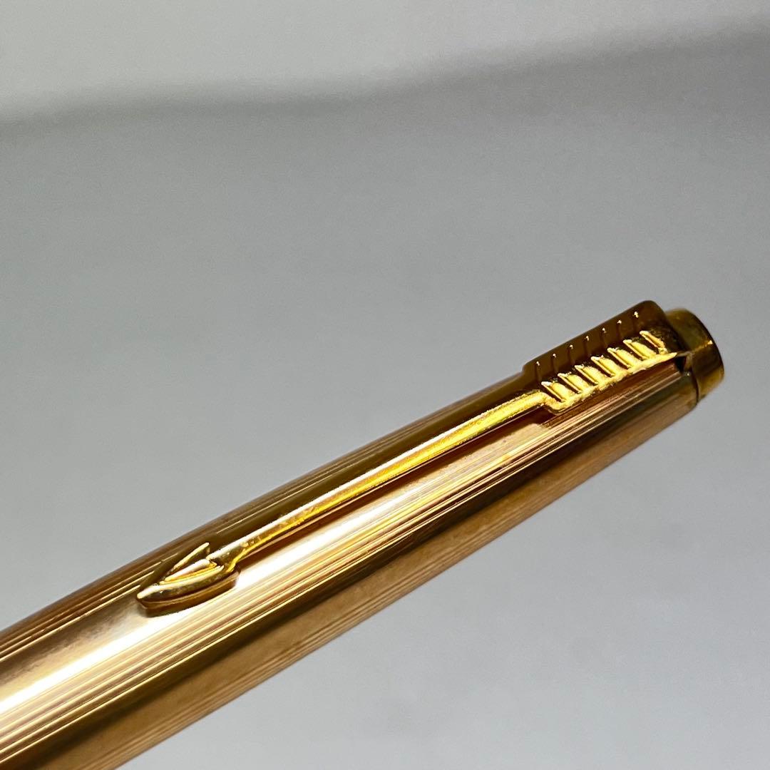 PARKER パーカー 45 万年筆 ゴールドボディー 12K
