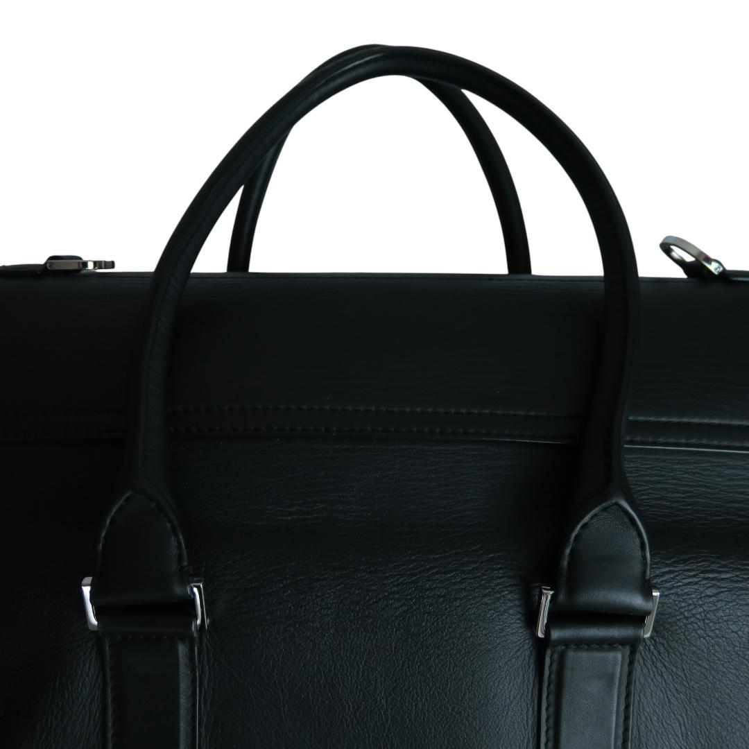【ディオールオム】ビジネスバッグ ハンドバッグ ブラック 10-BO-0163