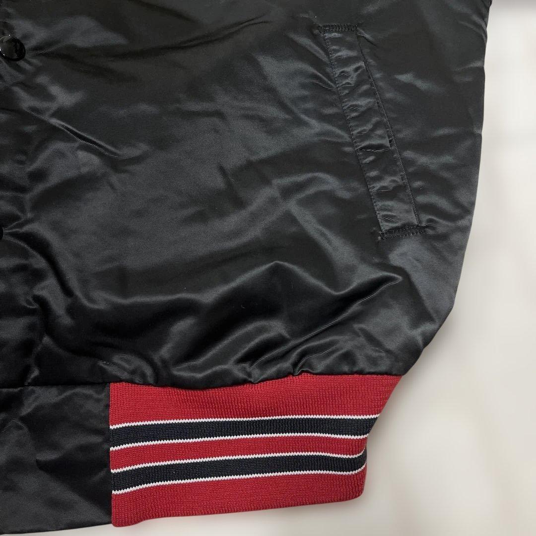 値下げ 90s シカゴブルズ チョークライン Chalk USA製 スタジャン