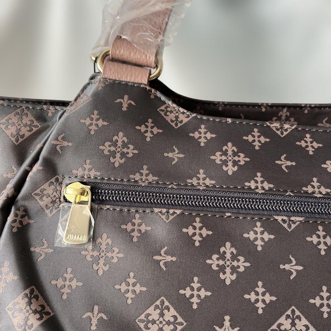 新品未使用russet ピンクグレー バッグ