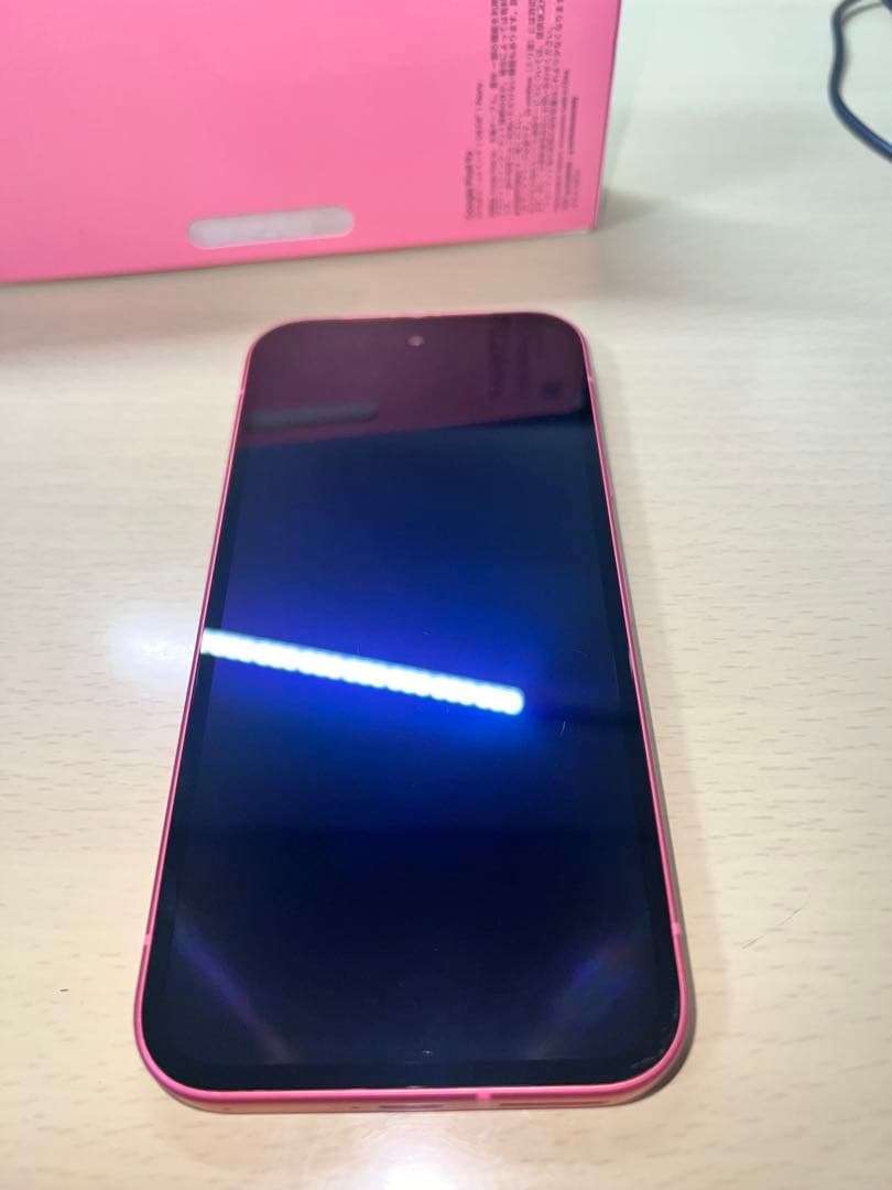 Google Pixel 9a ピンク　本体　充電器付き