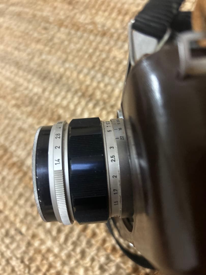 Canon P レンジファインダーカメラ 50mmレンズ付き
