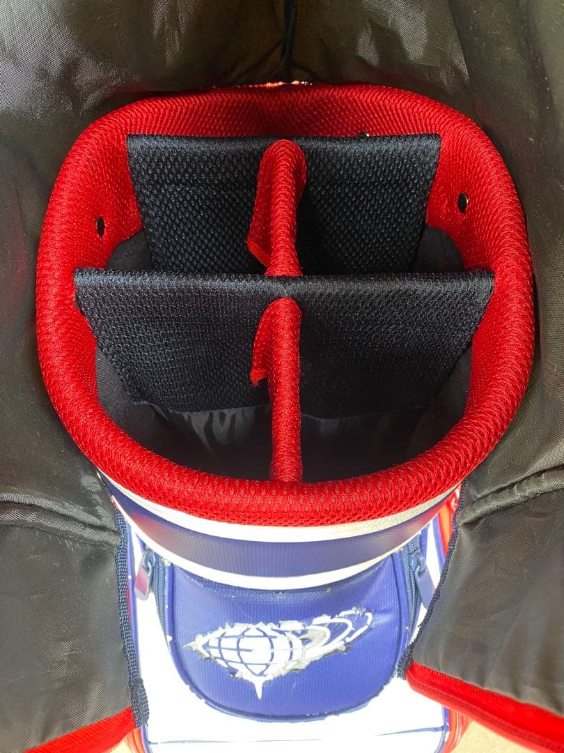 BEAMS GOLF × CROWN キャディバッグ