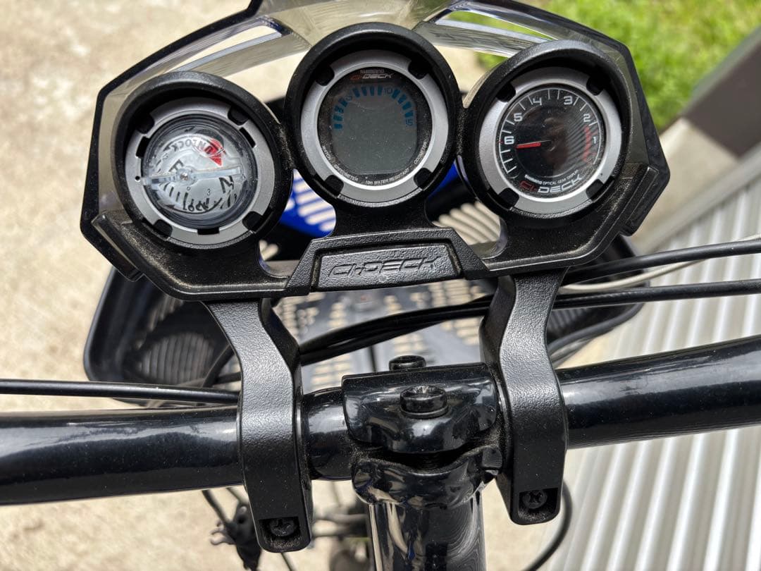 ナニモカモ　新潟　引き取り限定　シマノ　スピードメーター付き　24インチ