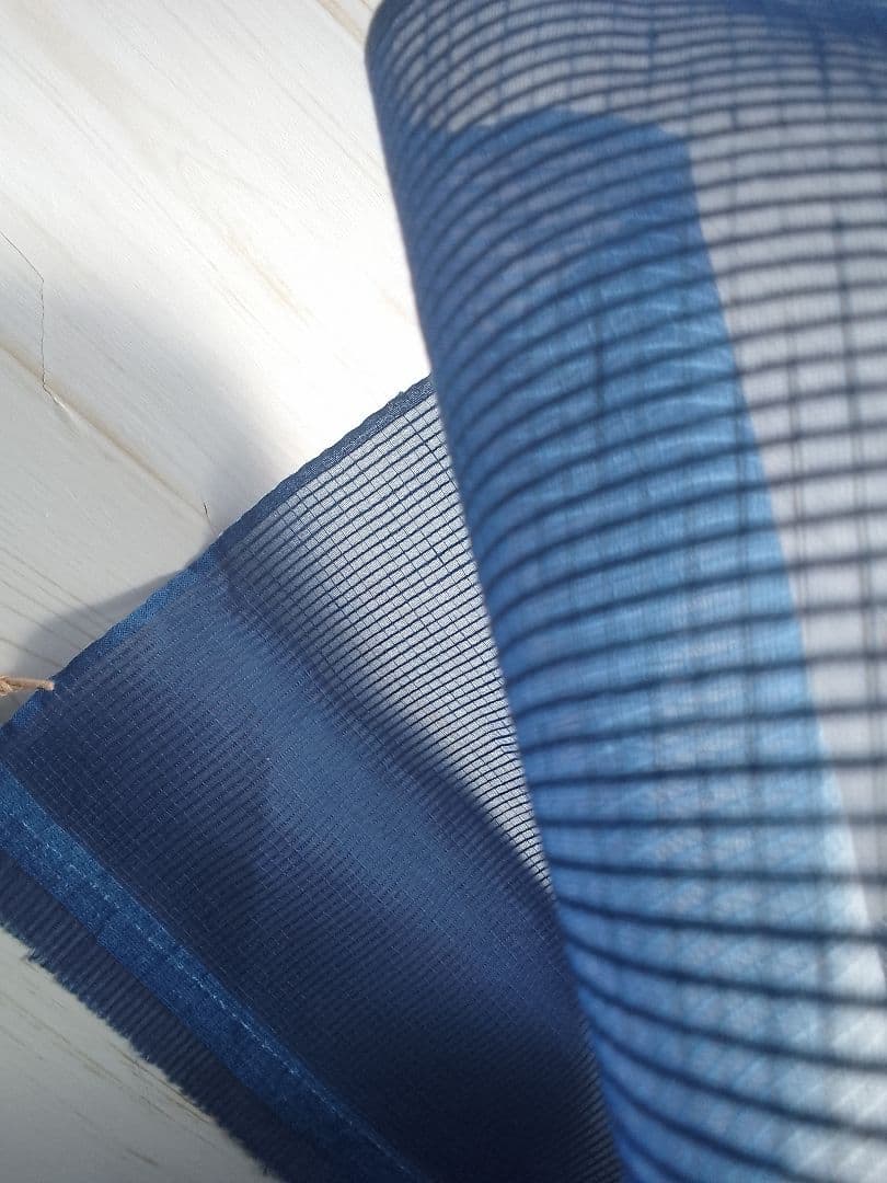 J*帯様 小千谷 夏物 反物 ●長さ 約12m ●巾 約38cm 【美品】