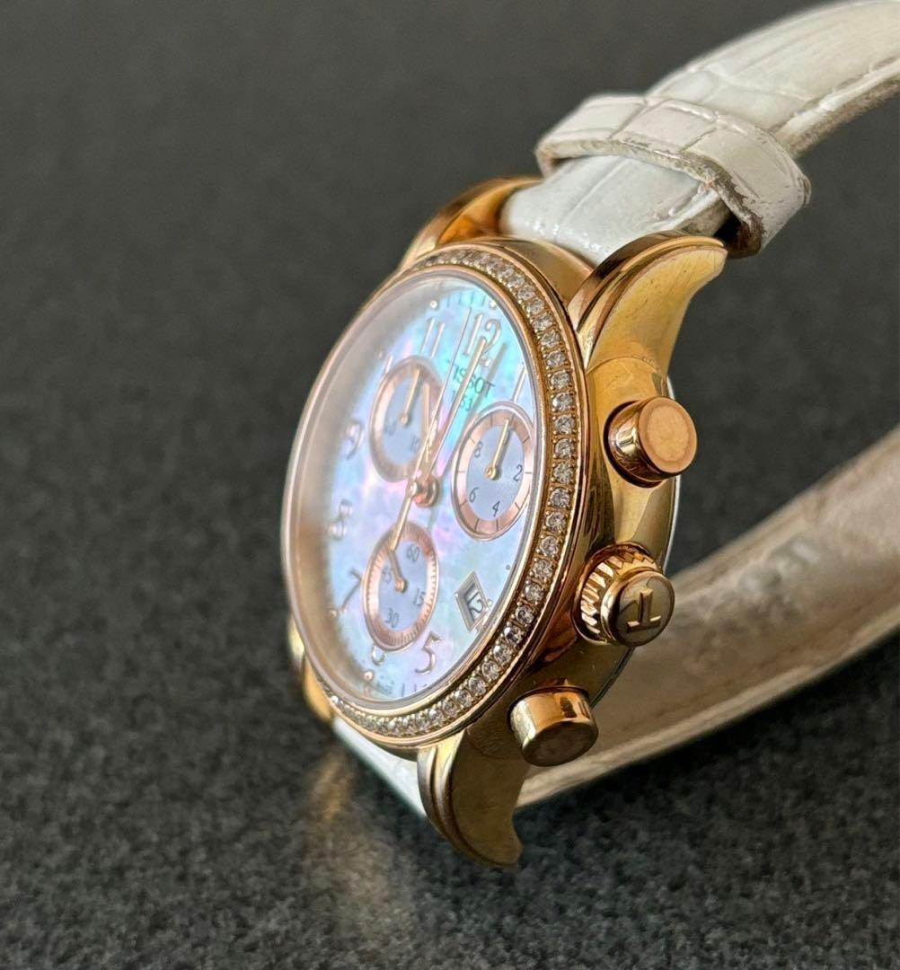 Tissot:レディース、クオーツ腕時計、電池交換済み