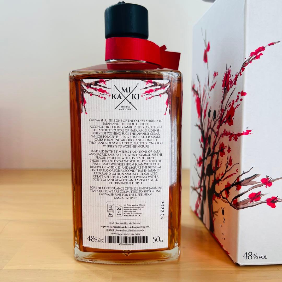《超希少品》神息 KAMIKI 桜ウッド ウイスキー