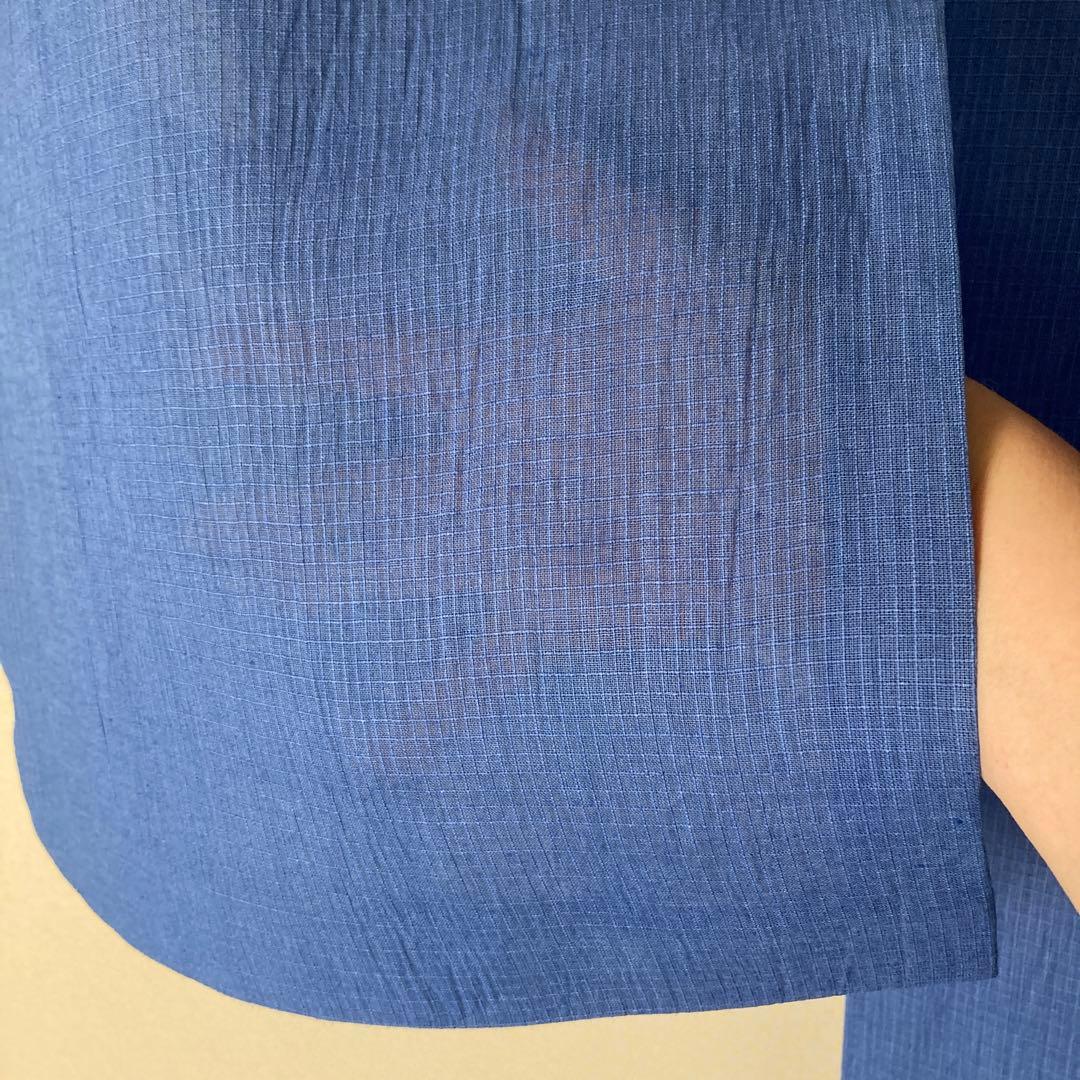 藤井絞り麻の浴衣