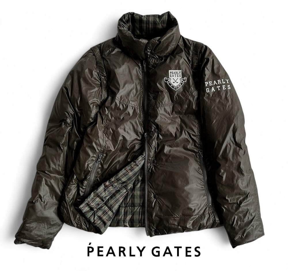 パーリーゲイツ 超軽量 4WAYライトダウンジャケット＆ベスト サイズ0