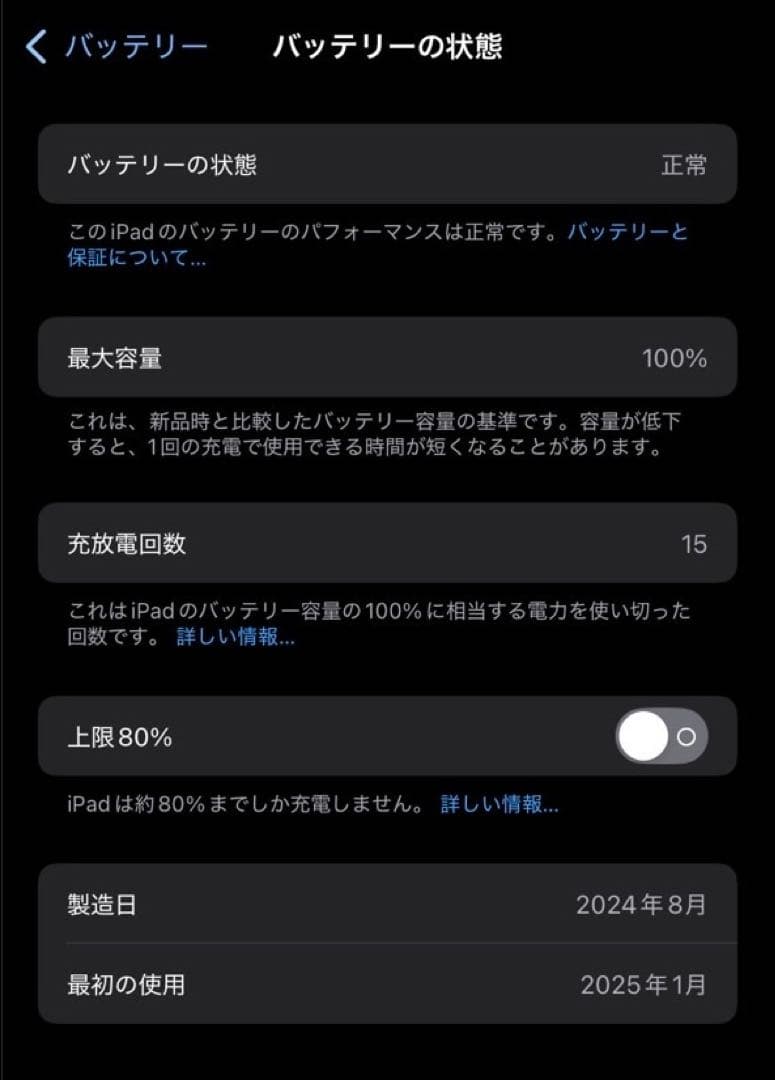 iPadMini第7世代8.3インチ128GB