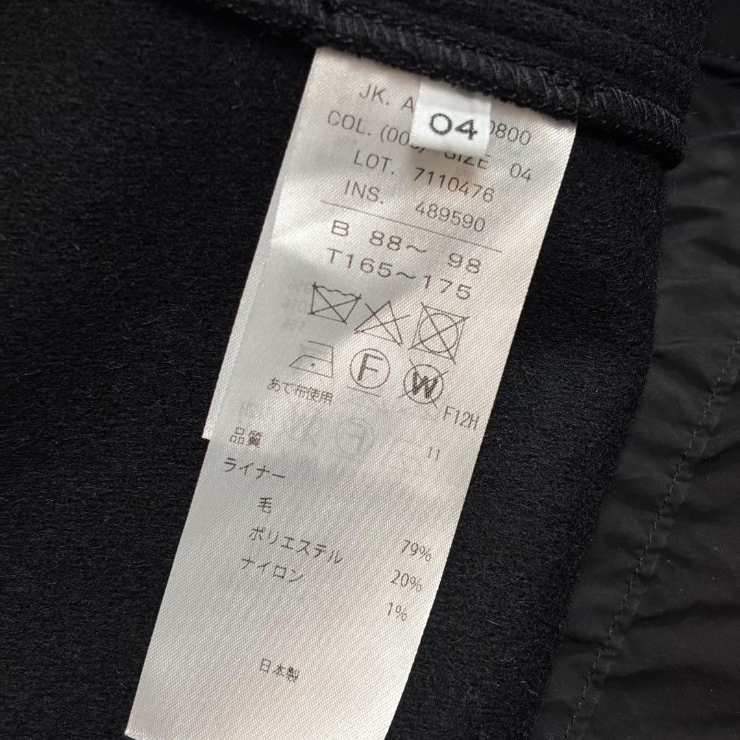 美品✨エイトン　2024　AIR WEATHER　ショートモッズコート　ブラック