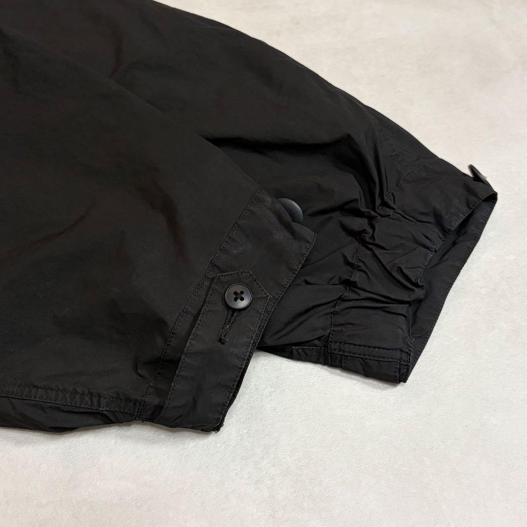 美品✨エイトン　2024　AIR WEATHER　ショートモッズコート　ブラック