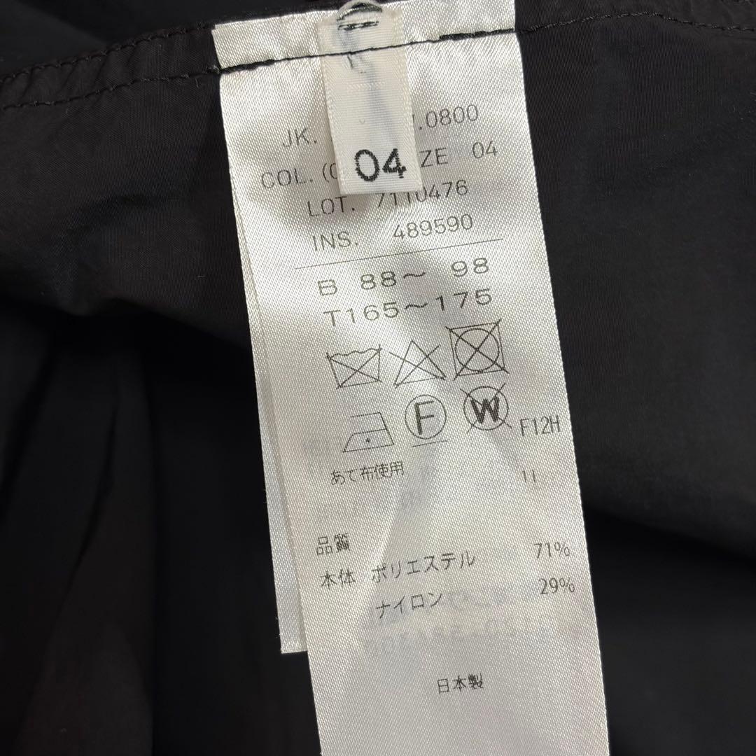 美品✨エイトン　2024　AIR WEATHER　ショートモッズコート　ブラック