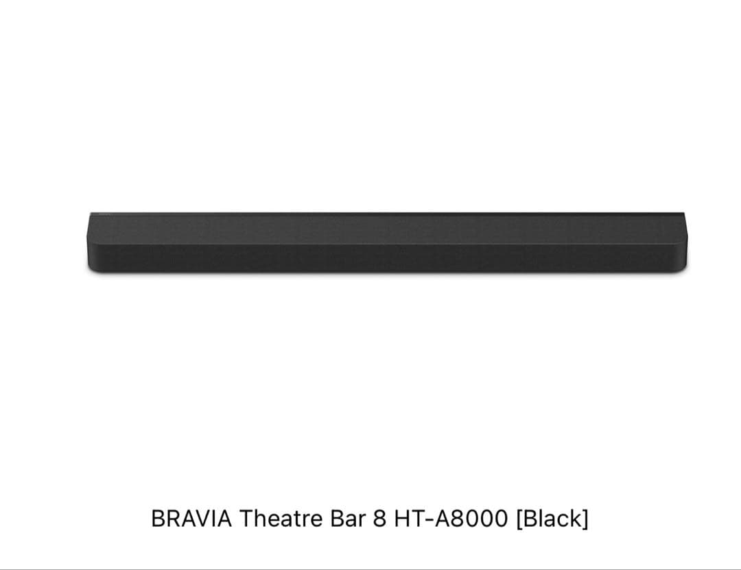 スピーカー・ウーファー BRAVIA Theater bar 8 HT-A8000