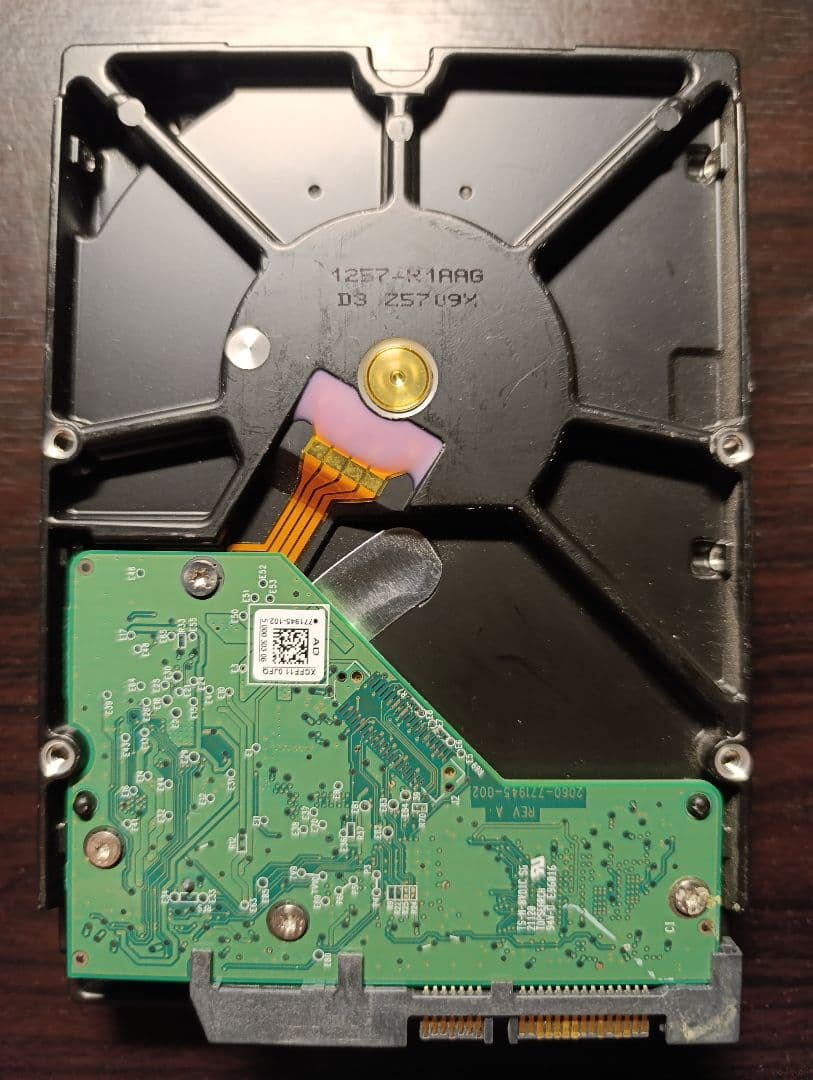 WD Red 2TB WD20EFRX NAS用ハードドライブ　２個セット