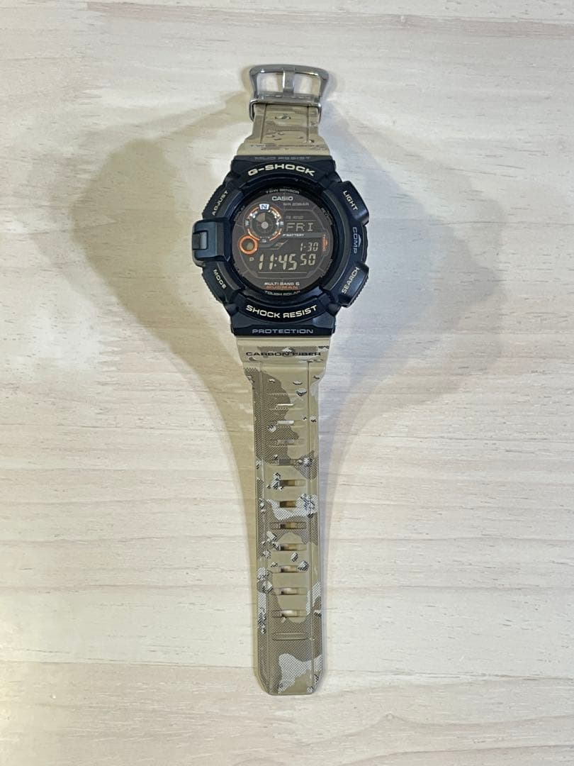 G-SHOCK GW-9300DC MUDMAN カモフラ