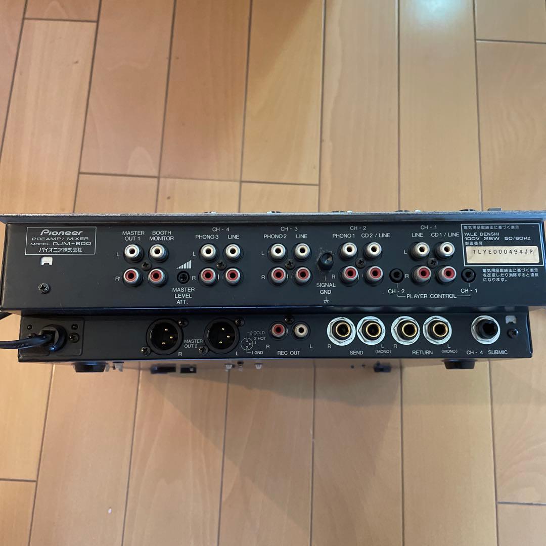 PioneerのDJM-600 ジャンク品