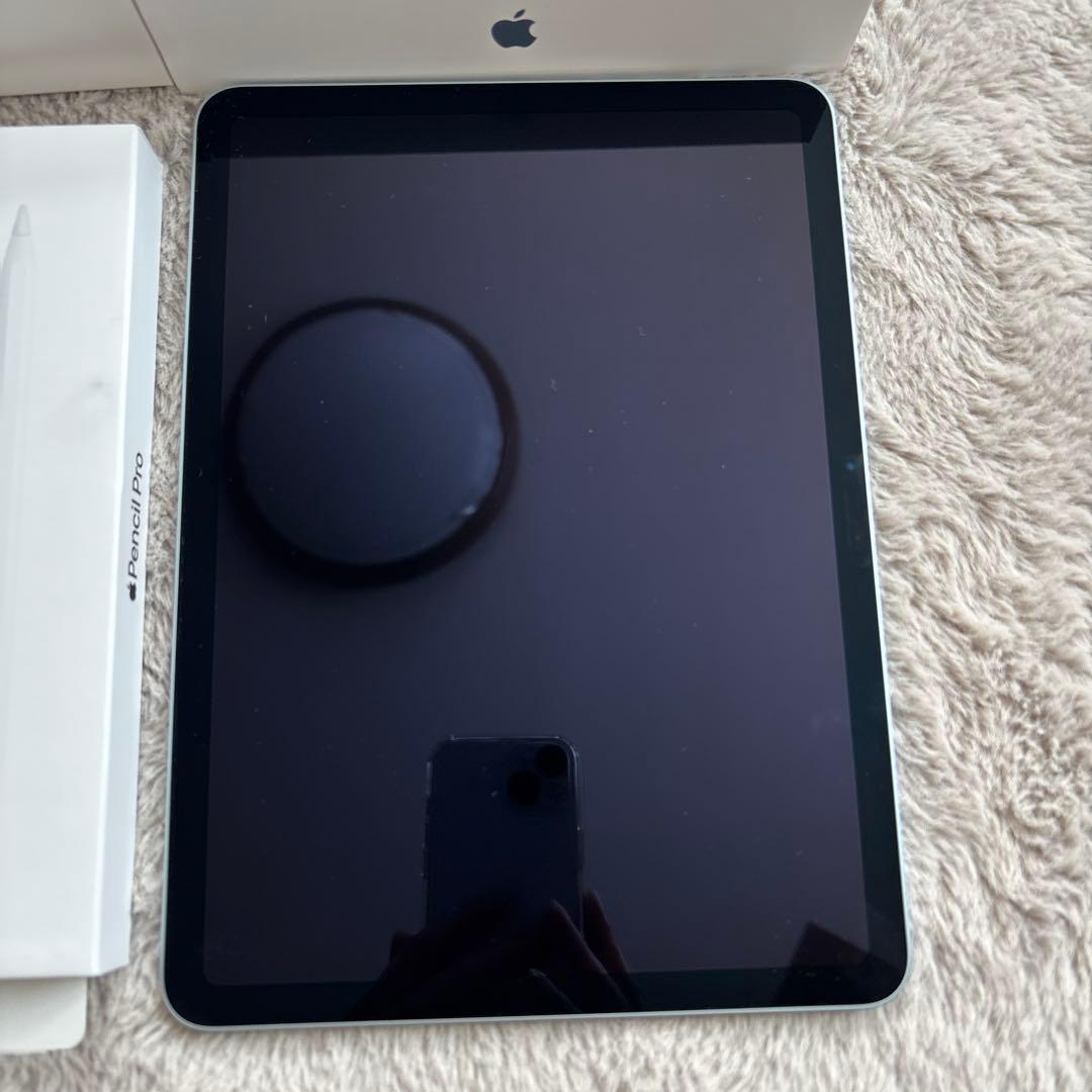 iPadAirM3 11インチ128GBブルーApplePencilProセット
