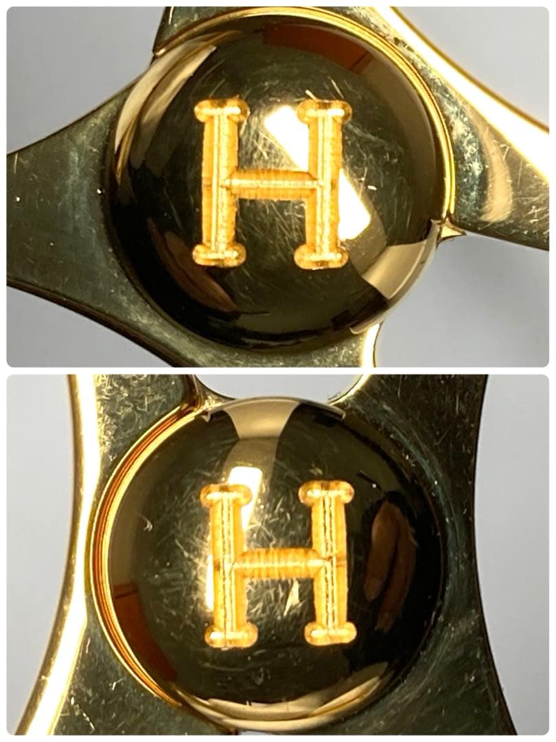 美品　HERMES エルメス　フィルー　ゴールド金具　グローブホルダー　チャーム