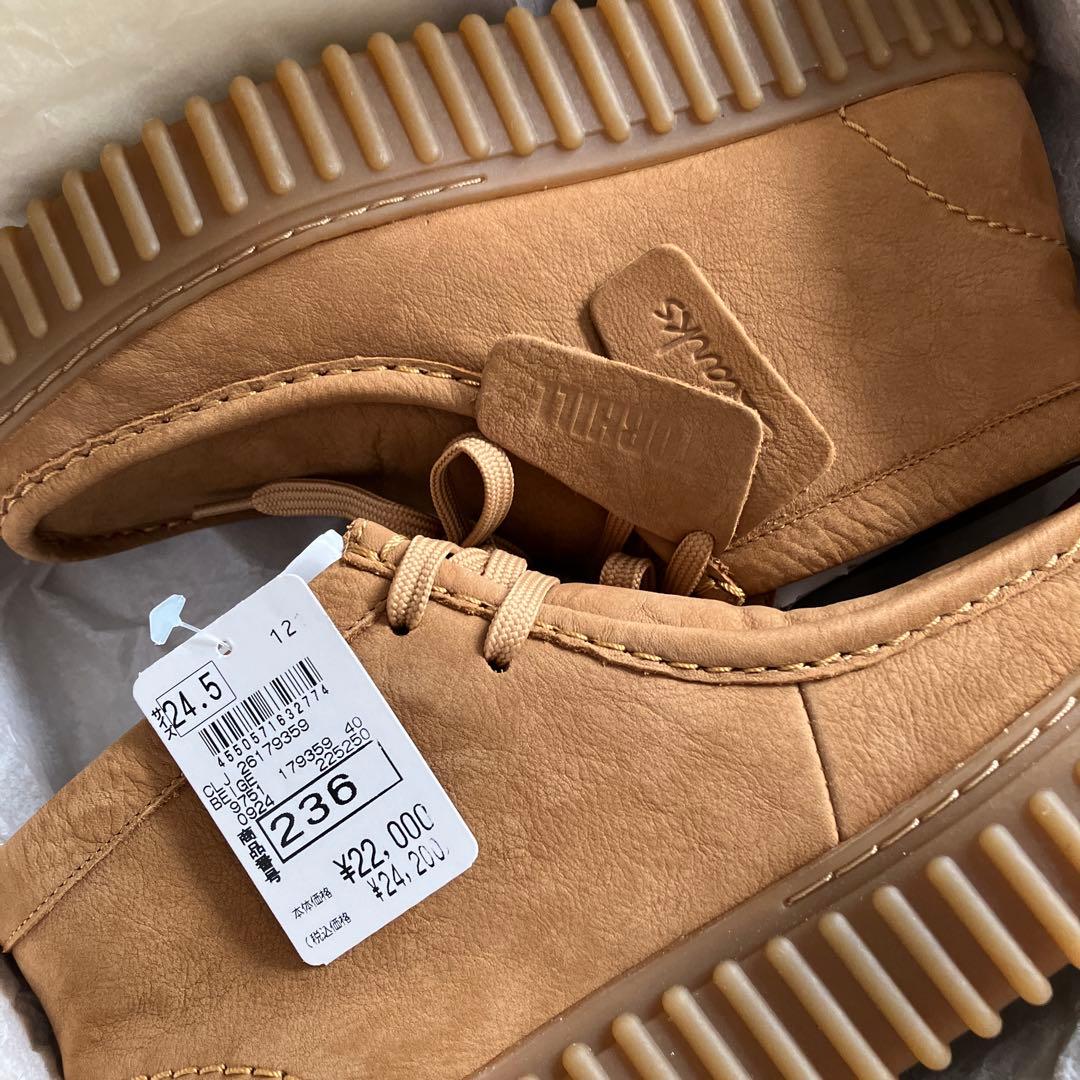 Clarks Premium Torhill Moss 24.5cm モカシン