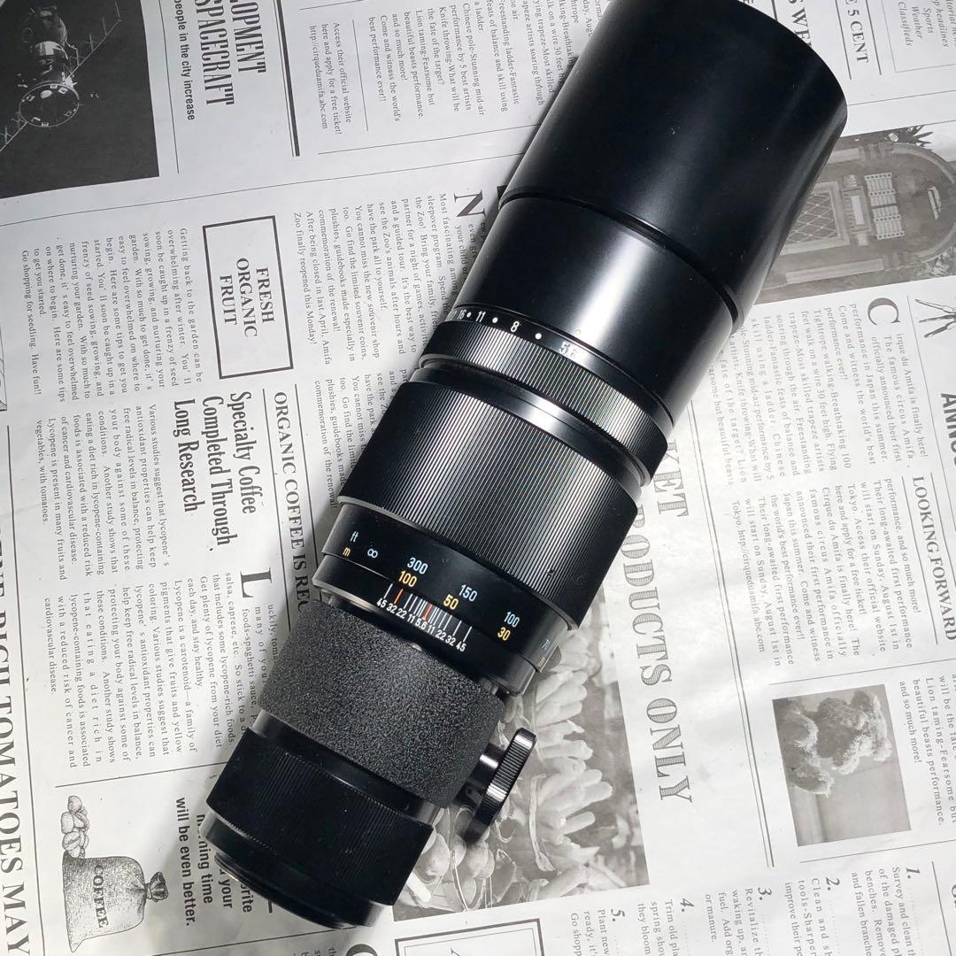 純正キャップ付　SMC TAKUMAR 400mm f5.6 m42マウント