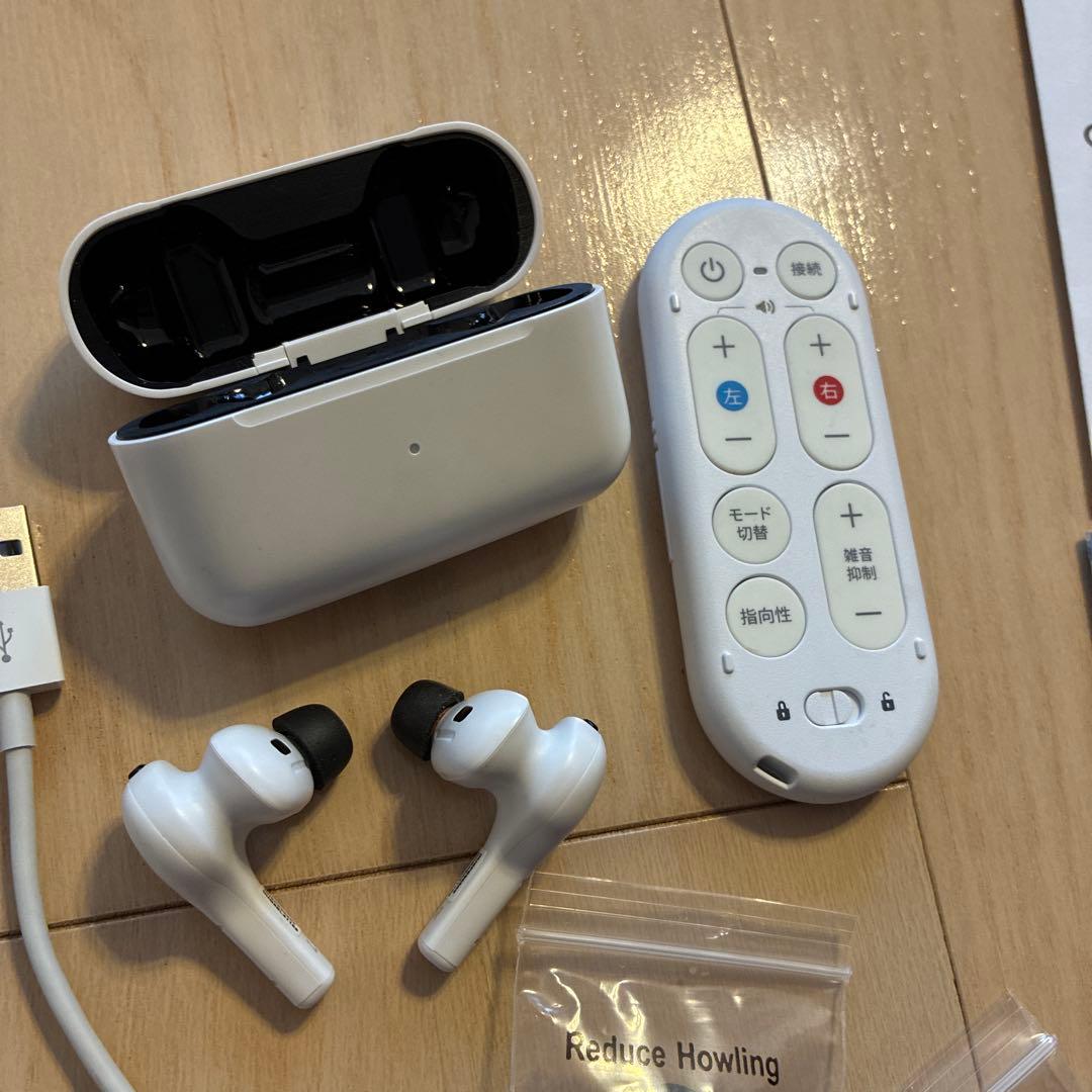 らんつ Olive Air(オリーブエアー)ワイヤレスイヤホン・集音器