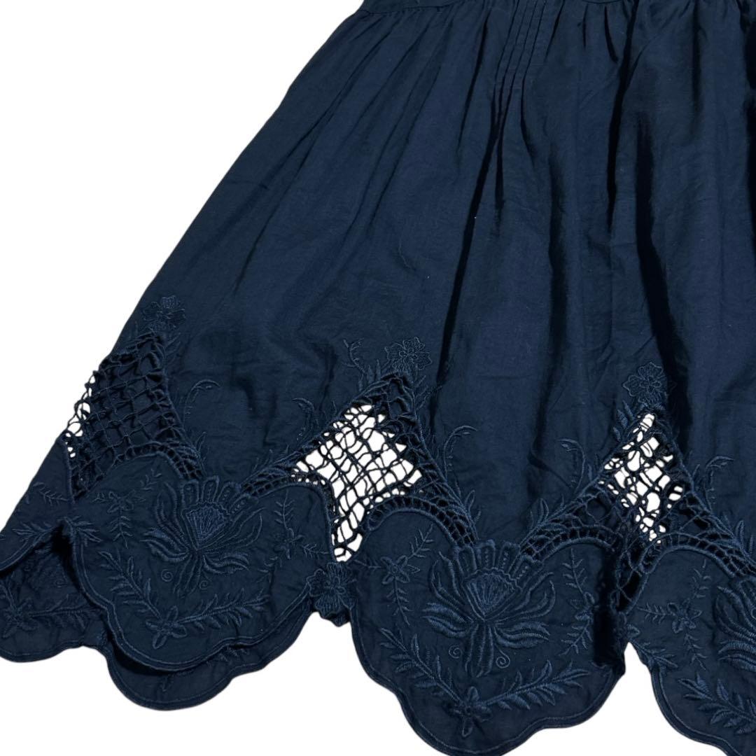 【美品】24ssスローブイエナ カット刺繍キャミブラウス ブラウス