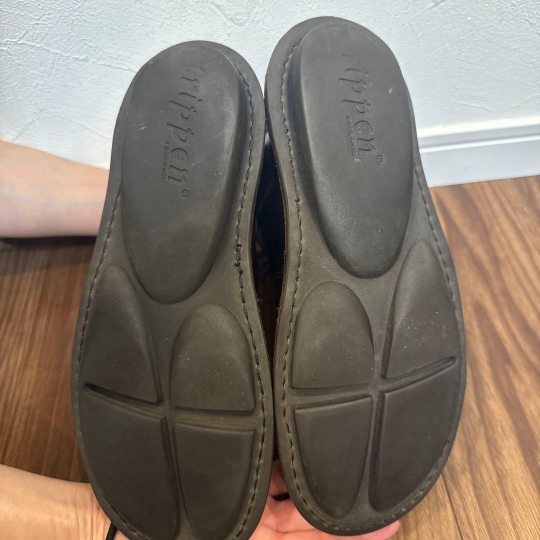 TRIPPEN トリッペン nomad ノマド ダークブラウン レザー ブーツ