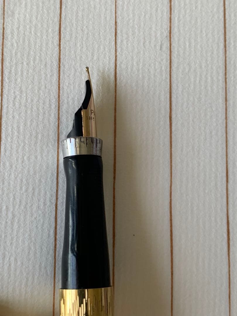 パーカー PARKER 75 14Kペン先 ゴールド万年筆