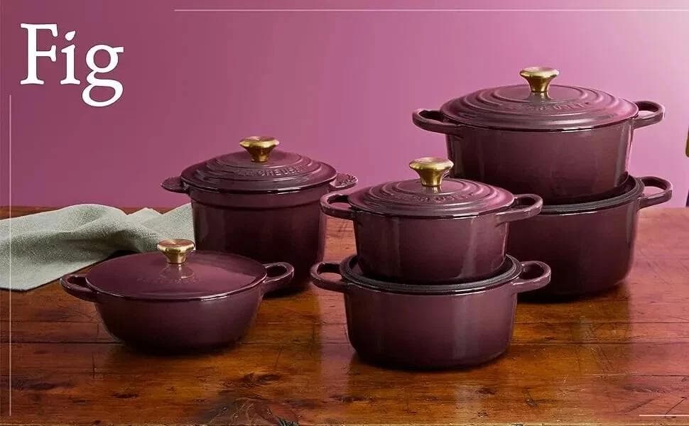 ル・クルーゼ ココット エブリィ 20 フィグ　限定色　ゴールドノブ　新品