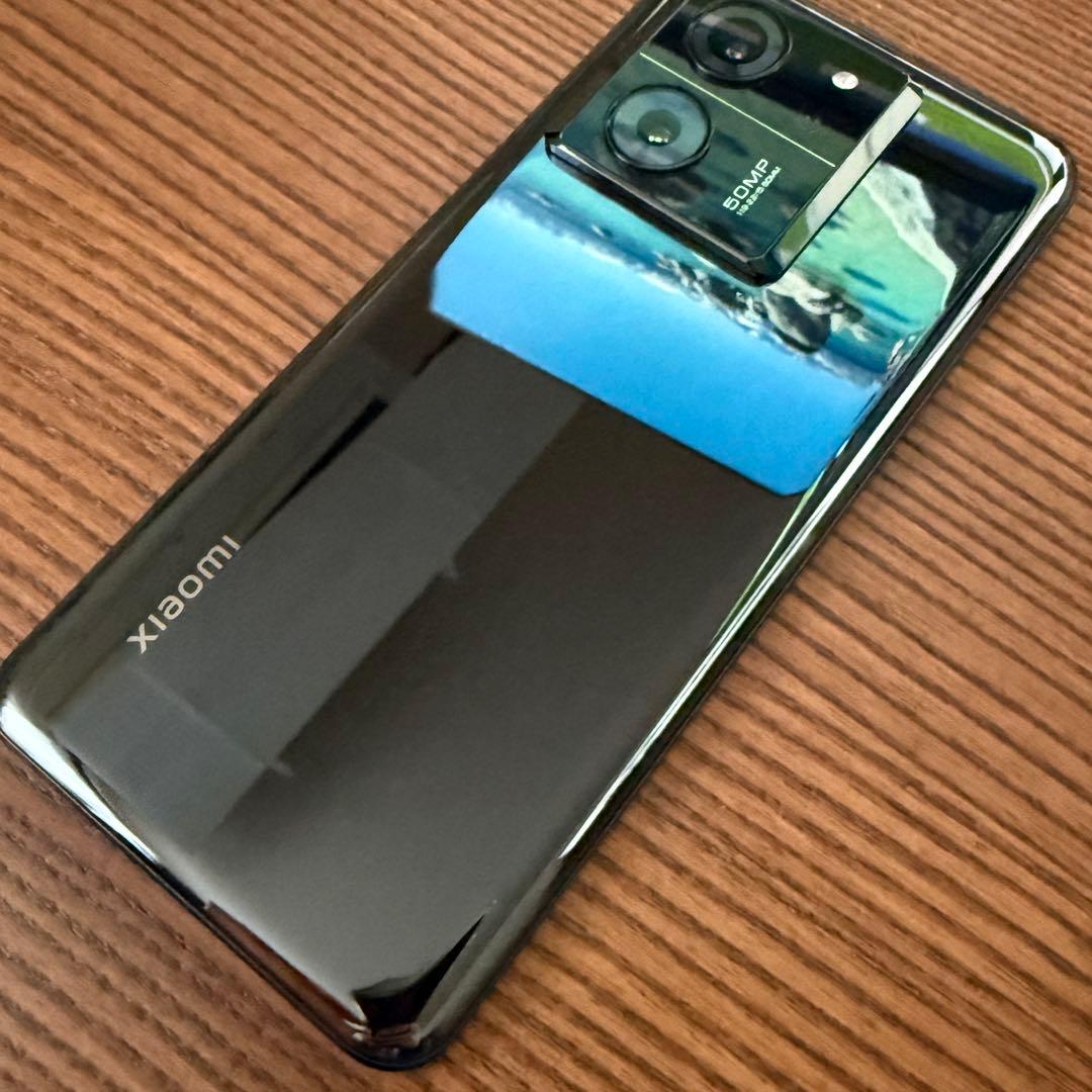 超美品 Xiaomi 13T XIG04 au 本体 SIMフリー ブラック