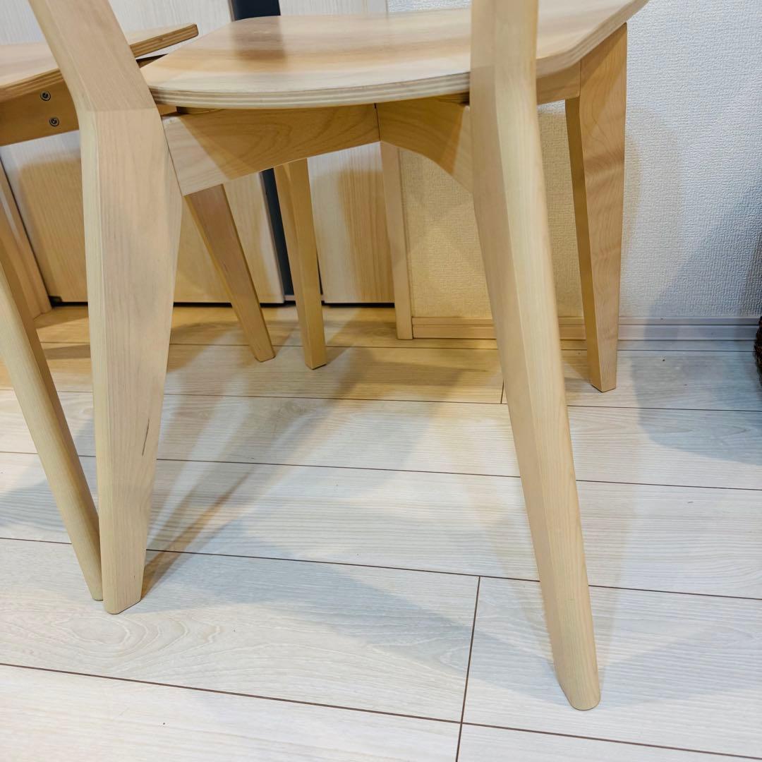 [IKEA]イケア　LISABO リーサボー チェア アッシュ2脚セット ①