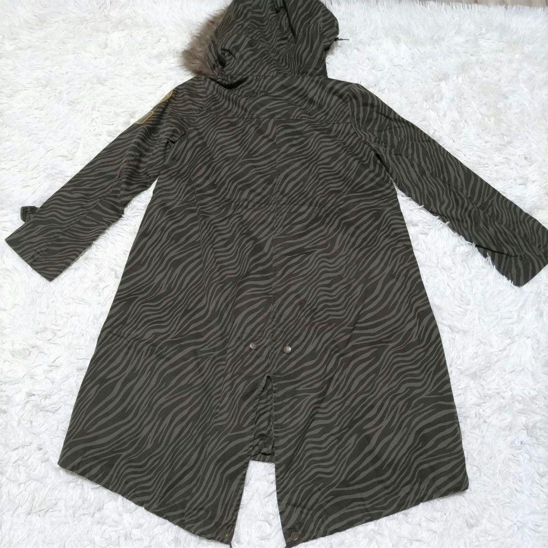 ヒステリックグラマー　モッズコート　フィッシュテール　タイガーカモ　ヒスガール