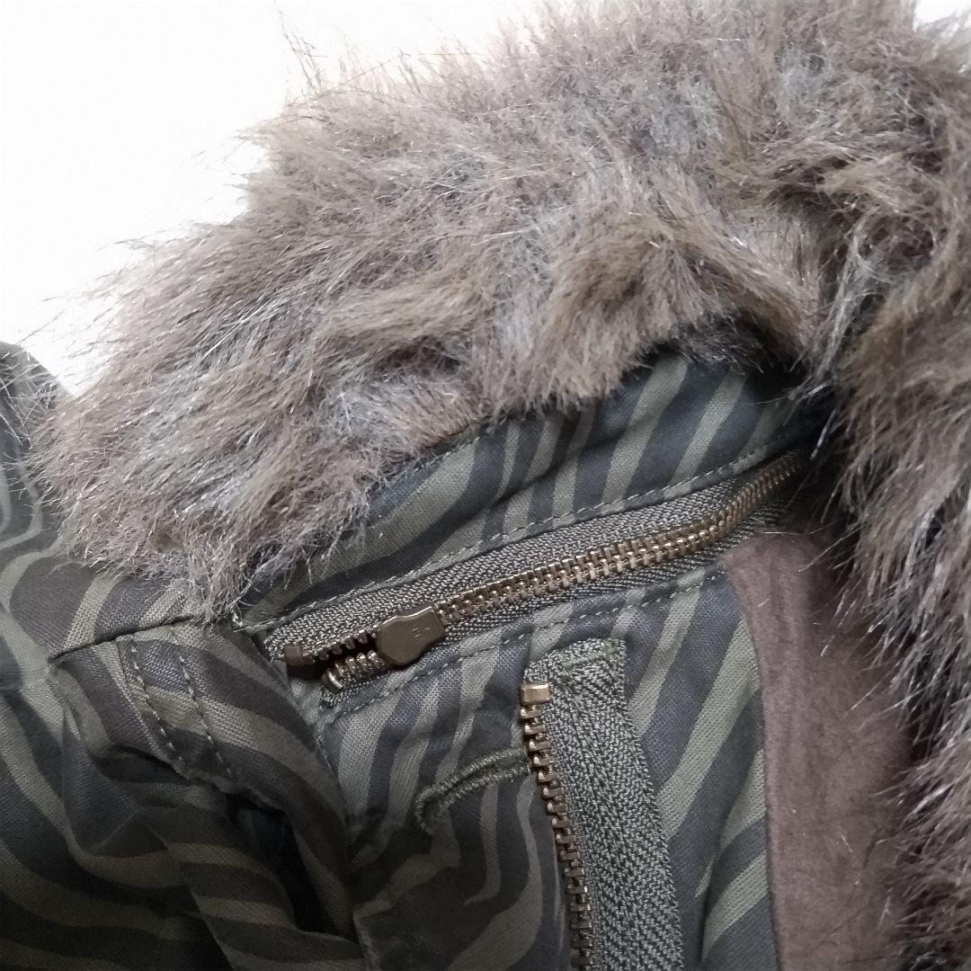 ヒステリックグラマー　モッズコート　フィッシュテール　タイガーカモ　ヒスガール