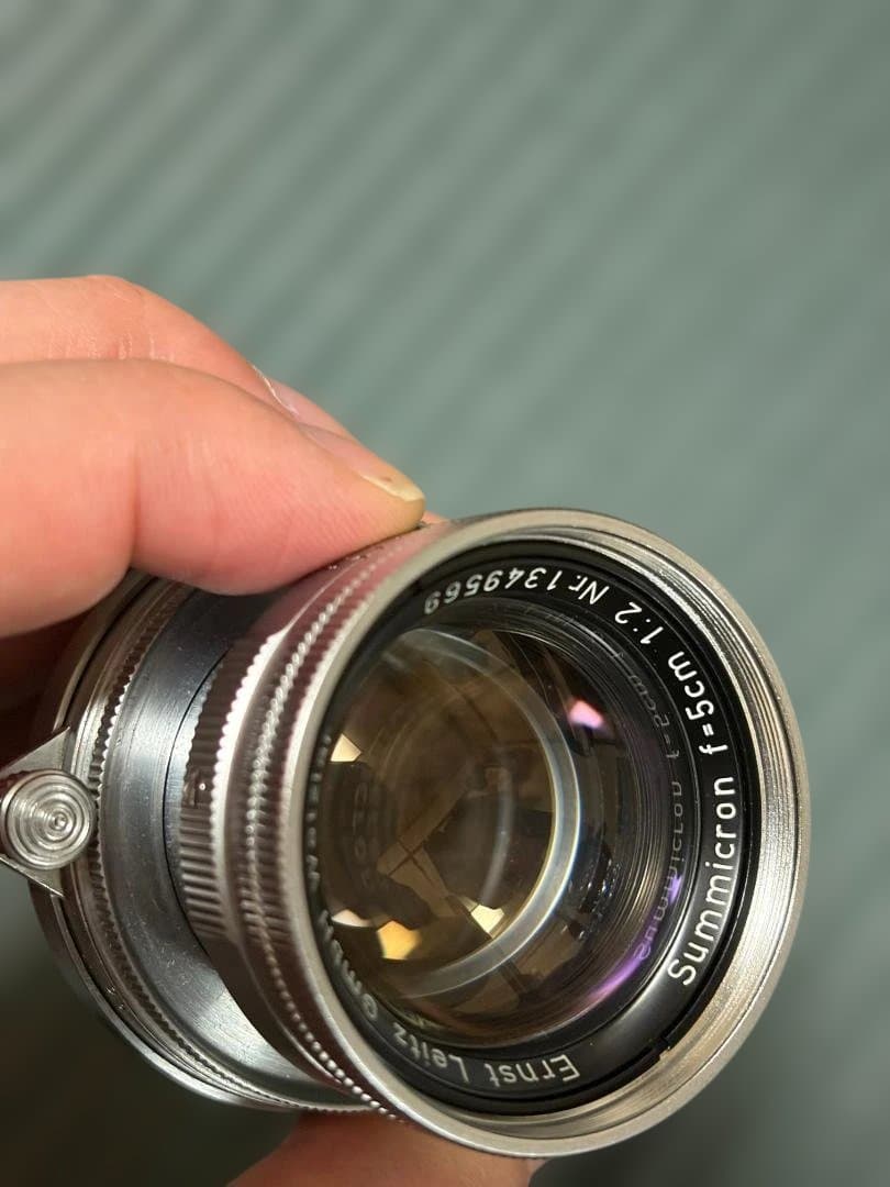 ライカ ズミクロン 50mm f2 沈胴 Lマウント