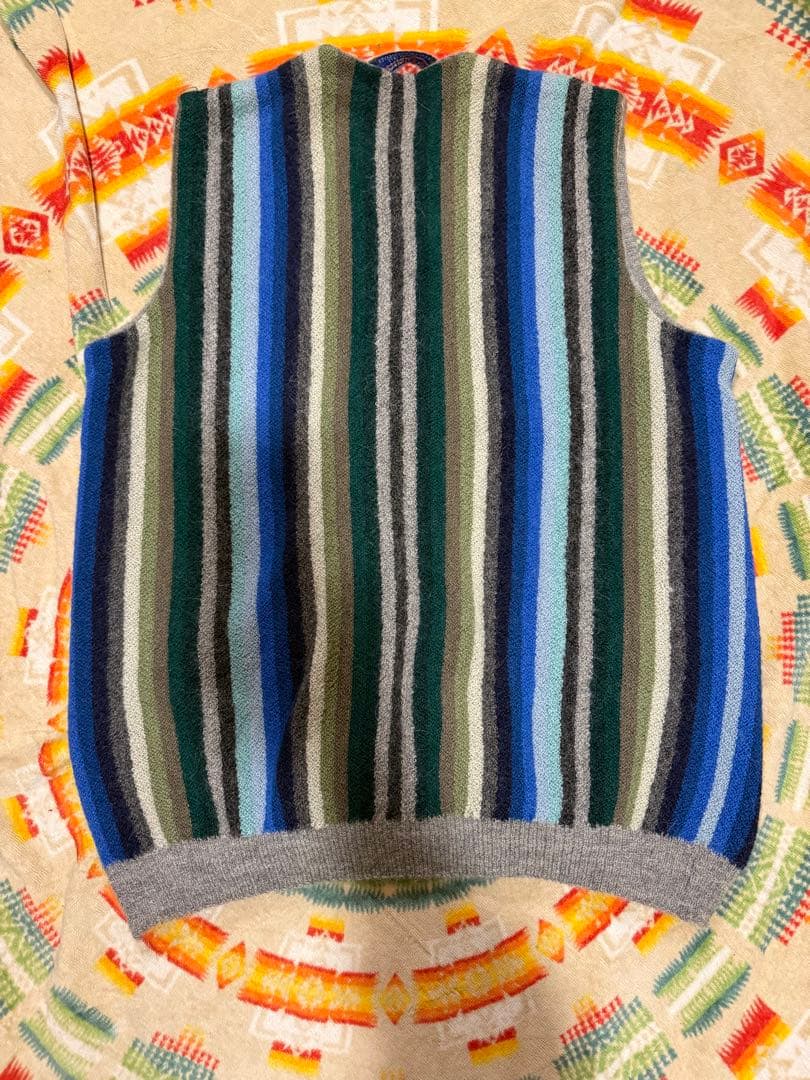 FANNI LEMMERMAYER レマメイヤー アルパカ ニット ベスト 緑