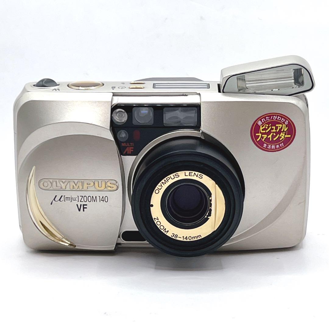 【美品・動作品】 OLYMPUS μ ZOOM 140 VF フィルムカメラ