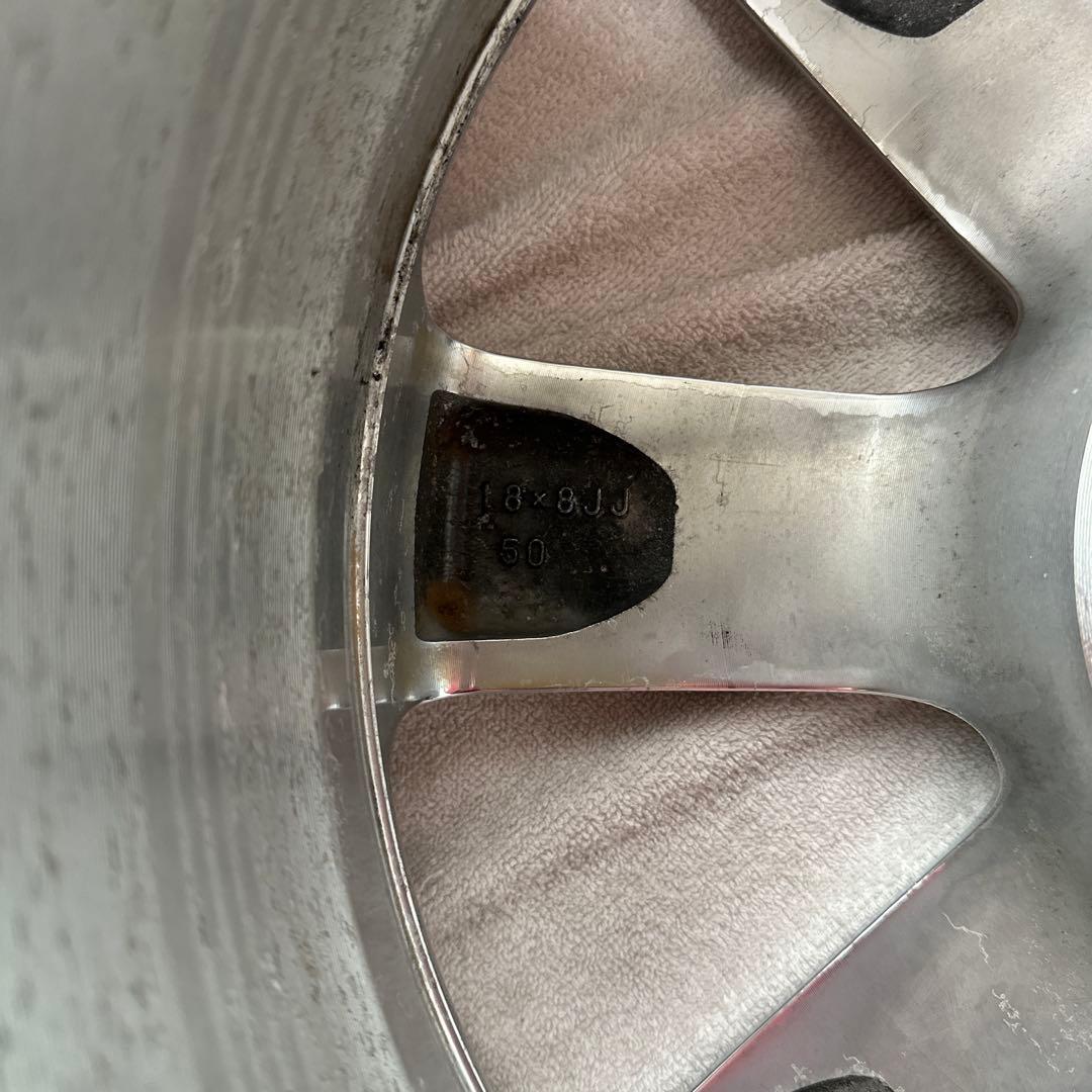 あ 18クラウン 50th アニバーサリー 純正ホイール 送料込み ①